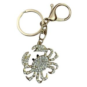 Sparkling Crab Keychainbag charm key card